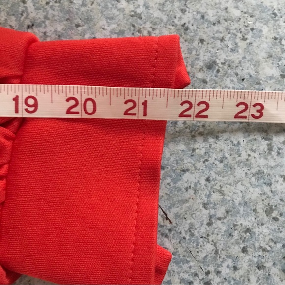 - Vintage 1970’s Act III bright red Blouse - Picture 9 of 9